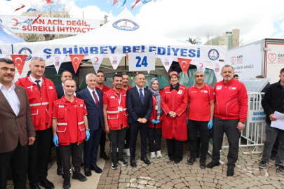 ŞAHİNBEY BELEDİYESİ’NDEN GELENEKSEL KAN BAĞIŞI KAMPANYASI