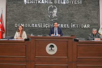 ŞEHİTKAMİL BELEDİYESİ MAYIS AYI MECLİS TOPLANTISI TAMAMLANDI