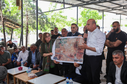 BAŞKAN ŞAHİN, KURBAN BAYRAMI ÖNCESİ BESİ OSB’DE İNCELEMELERDE BULUNDU