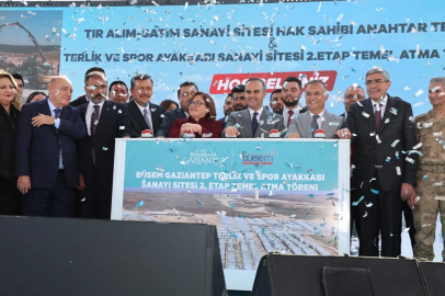Gaziantep BÜSEM'de yeni iş yerlerinde anahtar töreni
