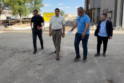 KÜSGET’TE YILLARIN YOL SORUNU ÇÖZÜLÜYOR