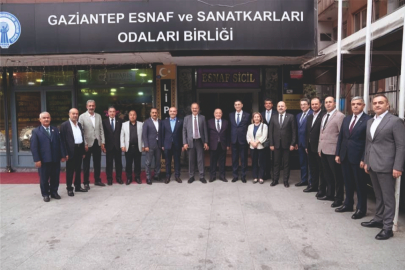 GAZİANTEP SANAYİ ODASI'NDAN GESOB'A ZİYARET
