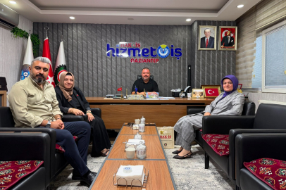 AHMET HOŞAF'A ANLAMLI ZİYARET