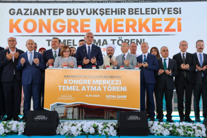 BAKAN ERSOY’UN KATILIMIYLA KONGRE VE FUAR MERKEZİ’NİN TEMELİ ATILDI