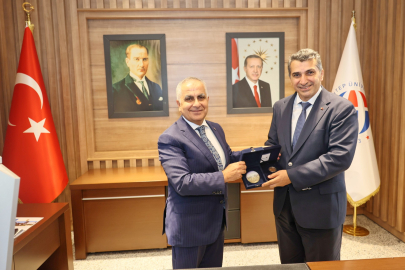 ASELSAN HEYETİNDEN GAÜN REKTÖRÜ DOĞAN’A ZİYARET