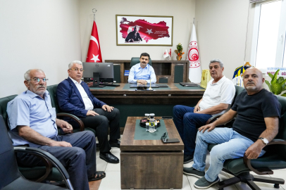 NTO’DAN NİZİP GÜMRÜK MÜDÜRÜ İRFAN ŞAHİN’E HAYIRLI OLSUN ZİYARETİ