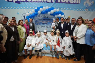 ŞEHİTKAMİL'DE 2. TOPLU SÜNNET TÖRENİ İLE 200 ÇOCUK SÜNNET EDİLDİ