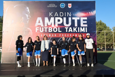 TÜRKİYE'NİN İLK KADIN AMPUTE TAKIMI GAZİ ŞEHİR'DE!