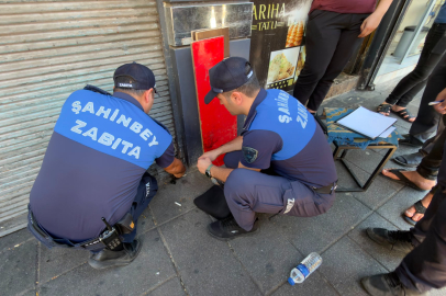 ŞAHİNBEY ZABITA EKİPLERİ VATANDAŞIN SAĞLIĞI İLE OYNAYAN İŞYERİNİ MÜHÜRLEDİ