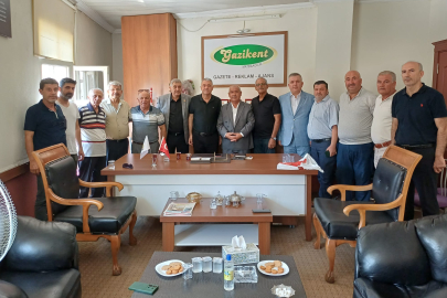 Gaziantep Emekli Muhtarlar Derneği Gazetecilerle Biraraya Geldi!