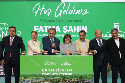 GAZİANTEP’TE KONUT SEFERBERLİĞİ 5 BİN KONUTUN TEMELİ ATILDI!