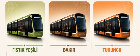 BÜYÜKŞEHİR’İN ŞEHRE KAZANDIRACAĞI YENİ TRAMVAYLARIN RENGİNİ GAZİ ŞEHİRLİLER OYLARIYLA BELİRLEYECEK
