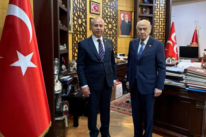 MHP İL BAŞKANI MEHMET SAİT KILIÇ'TAN, BAHÇELİ’YE ZİYARET