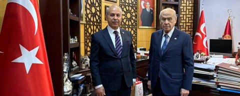 MHP İL BAŞKANI MEHMET SAİT KILIÇ'TAN, BAHÇELİ’YE ZİYARET