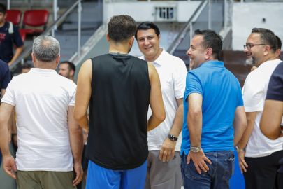 BAŞKAN YILMAZ’DAN GAZİANTEP BASKETBOL’A MORAL ZİYARETİ