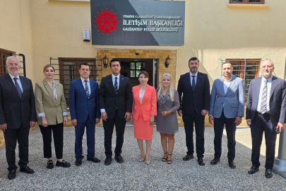 GGC’DEN İLETİŞİM BAŞKANLIĞI GAZİANTEP BÖLGE MÜDÜRÜ ÇİVİ’YE ZİYARET