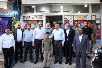 AK PARTİ GAZİANTEP’TE YOĞUN SAHA MESAİSİ