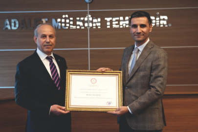 MEHMET SAİT KILIÇ MAZBATASINI ALDI