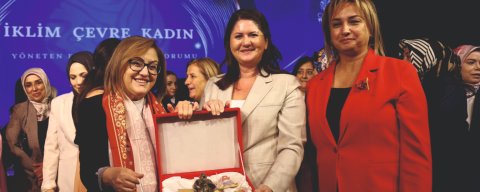 İKLİM, BİLİM VE KADIN LİDERLİĞİ GAZİANTEP'TE BULUŞTU