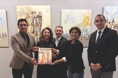 RESSAM AYLA ERDOĞ ÇETİN, SANKO SANAT GALERİSİ’NDE SERGİ AÇTI