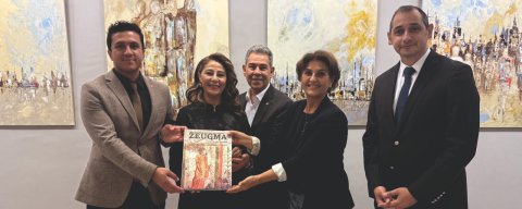 RESSAM AYLA ERDOĞ ÇETİN, SANKO SANAT GALERİSİ’NDE SERGİ AÇTI