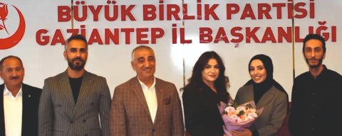 BBP GAZİANTEP KADIN KOLLARINDA GÖREV DEĞİŞİMİ