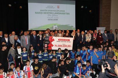 GAZİANTEP BÜYÜKŞEHİR'DEN AMATÖR SPORA DEV DESTEK!