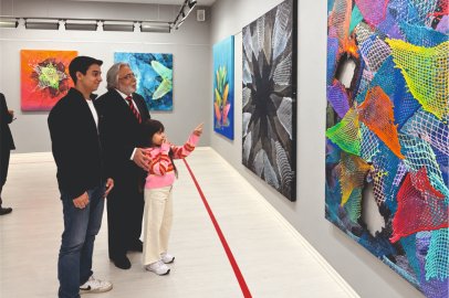 SANKO SANAT GALERİSİNDE “SONSUZLUK AĞLARI” TEMALI RESİM SERGİSİ